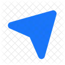 Karten Pfeil diagonal  Symbol