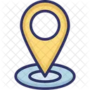 Stecknadel Auf Der Karte Standort Stecknadel Karten Locator Symbol