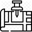 Stecknadel Kartenstecknadel Kartenstandort Symbol