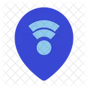 Kartenmarkierung WLAN Symbol