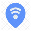 Kartenmarkierung WLAN  Symbol