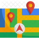 Map Navigation  Symbol