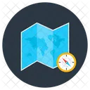 Kartenrichtung Kartenstandort Adresse Suchen Icon