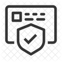 Kartenschild  Symbol