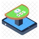 Pokertisch Casinotisch Spieltisch Symbol