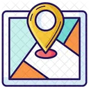 Kartenstandort GPS Navigation Symbol