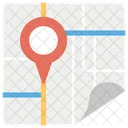 GPS Navigation Standort PIN Standortmarkierung Icon