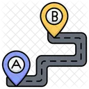 Weg Spiel Ende Symbol