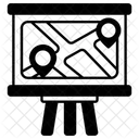 Brett Karte Pfad Symbol