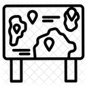 Kartentafel  Symbol