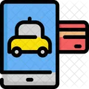 Kredit Karte Taxi Icon