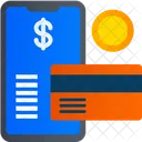 Kartenzahlung Online Zahlung Mobile Payment Symbol