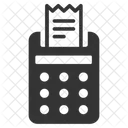 Kartenzahlungsbeleg  Symbol
