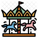 Karussell Zirkus Jahrmarkt Symbol