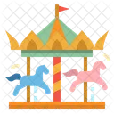 Karussell Zirkus Jahrmarkt Symbol