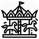 Karussell Zirkus Jahrmarkt Symbol