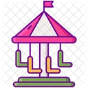 Karussell Fahrt Kirmes Symbol
