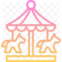 Vergnugungspark Karussell Jahrmarkt Symbol