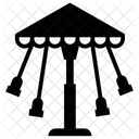 Karussellschaukel Jahrmarkt Karussell Symbol