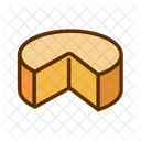 Kase Cheddar Mahlzeit Symbol