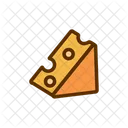 Kase Cheddar Mahlzeit Symbol