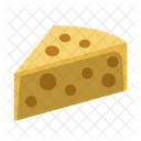 Cheddar Kase Milchprodukte Symbol