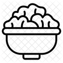 Kasesalat Frischer Salat Gesunde Ernahrung Symbol