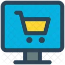 E Commerce Einkaufen Geschaft Symbol