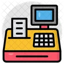 Registrierkasse Kassensystem Abrechnungsgerat Symbol
