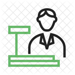 Kassierer  Symbol