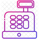 Kassenautomat Kassierer Maschine Symbol