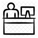 Kassierer  Symbol