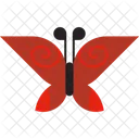 Kastanienbrauner Schmetterling  Symbol