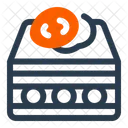 Kastanienkuchen Dessert Suss Symbol