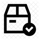 Box Paket Scheck Symbol