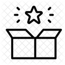 Box Stern Offen Symbol