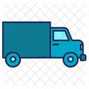 Kastenwagen LKW Transport Symbol