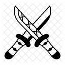 Katana Swords Daggers Icon