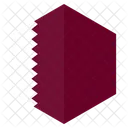 Katar Flagge Land Symbol