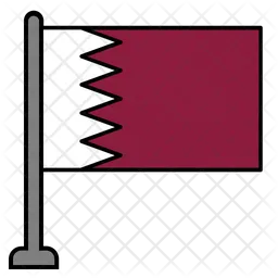 Katar Flag Symbol