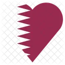 Katar Flagge Symbol