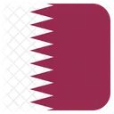 Katar Flagge Symbol