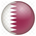 Katar Flagge Symbol