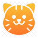 Kater Kopf  Symbol