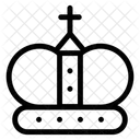 Katholische Krone  Symbol
