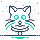 Katze Katzenartige Katzenartige Katze Symbol