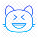 Katze grinst vi  Symbol