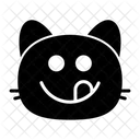 Katze lecker  Symbol