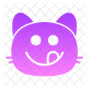 Katze lecker  Symbol