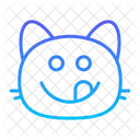 Katze lecker  Symbol
